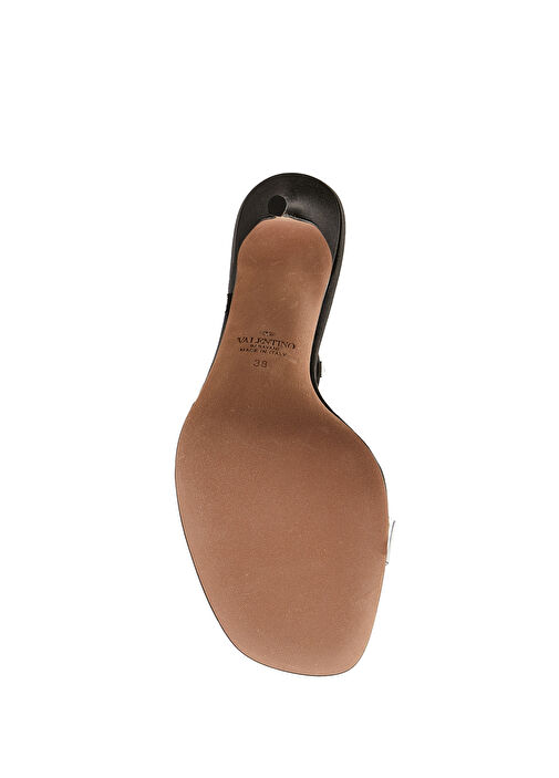 Rockstud Siyah Kadın Sandalet - Görsel 6