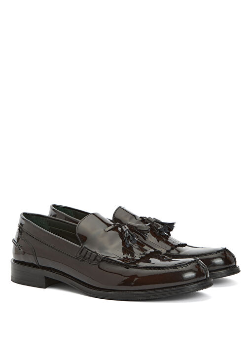 Kahverengi Erkek Deri Loafer - Görsel 3