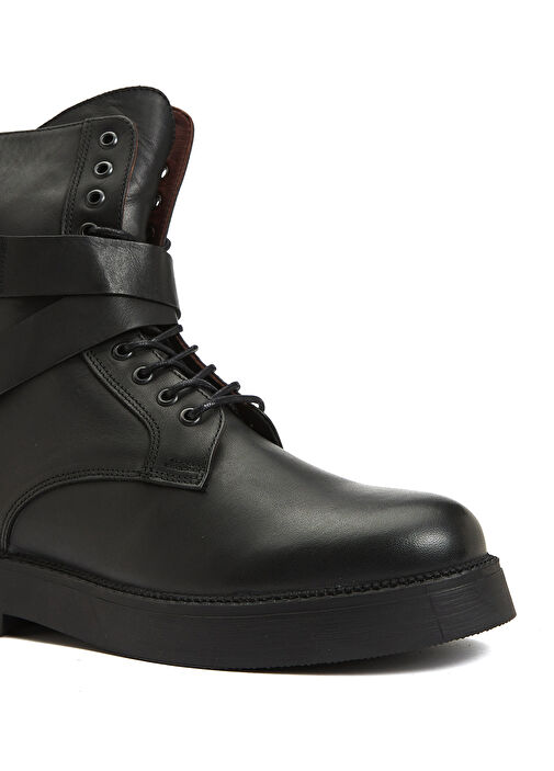 Divarese Divarese Siyah Kadın Deri Bot Beymen'de! Siyah - 7. görsel