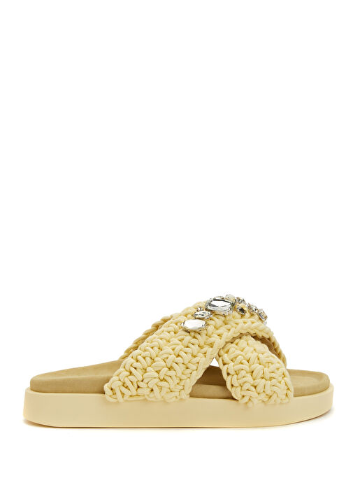 Sarı Kadın Terlik - Görsel 2