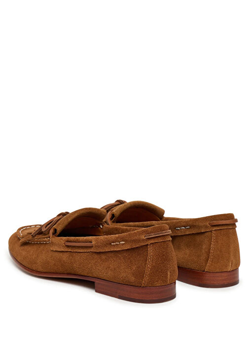 The Soft Camel Kadın Süet Loafer - Görsel 4