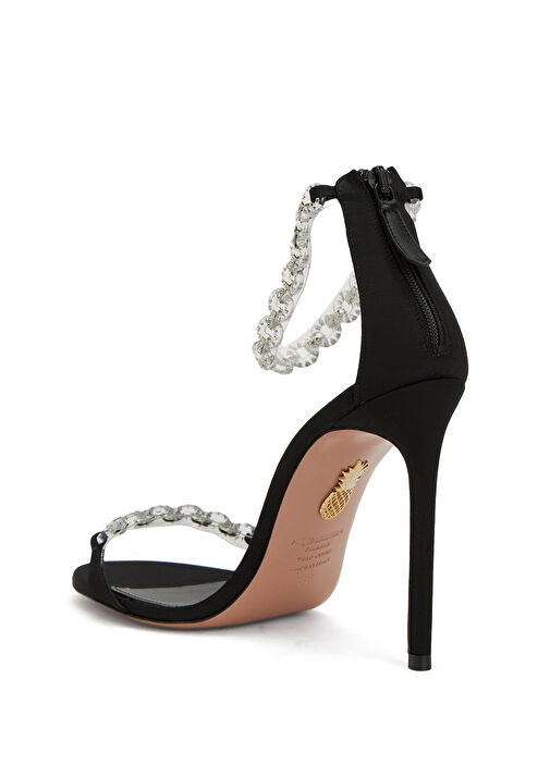 Bijoux Siyah Kadın Deri Sandalet - Görsel 4