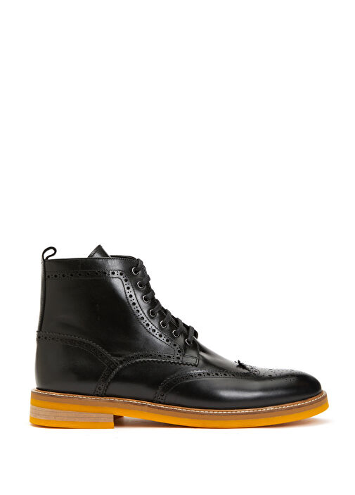 Divarese Divarese Siyah Erkek Deri Bot Beymen'de! Siyah - 8. görsel