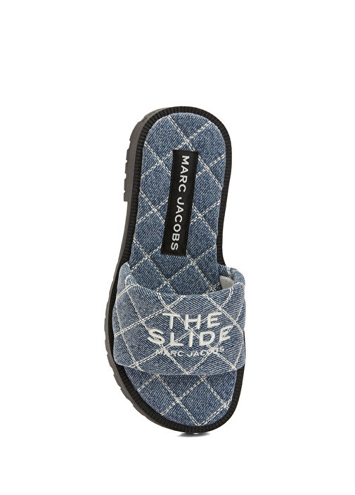 Mavi Kapitoneli Kadın Terlik - Görsel 5