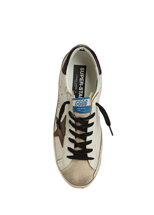 Beyaz Erkek Deri Sneaker - Görsel 5