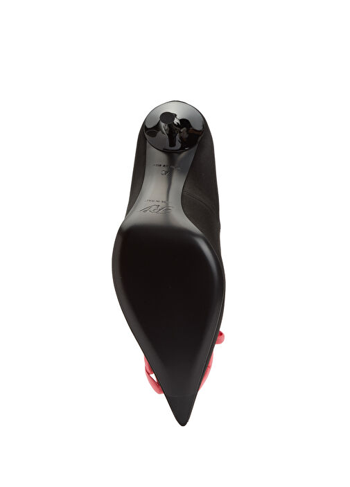 Siyah Topuklu Ayakkabı - Görsel 6