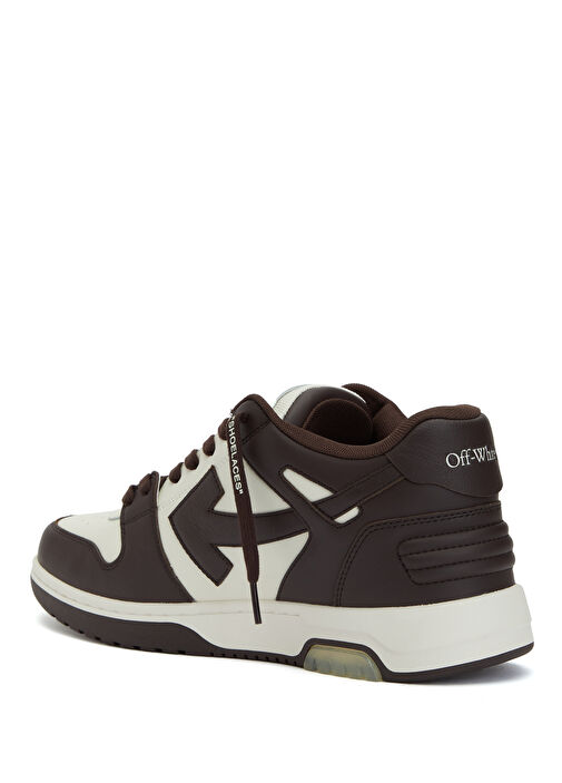 Off-white Off-white Out Of Office Kahve Beyaz Erkek Deri Sneaker | Beymen Kahve Beyaz - 4. görsel
