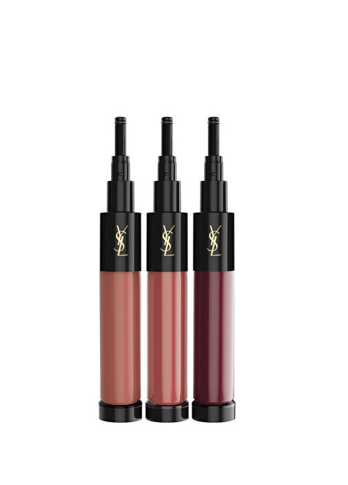 【新品】Yves Saint Laurent OR ROUGE UV 30ml Yves Saint Laurent - Rouge Sur Mesure 3lü Ruj Kartuşu - Kırmızı