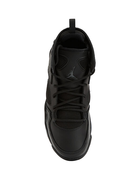 Jordan Fltclb '91 Siyah Gri Çocuk Deri Sneaker - Görsel 5