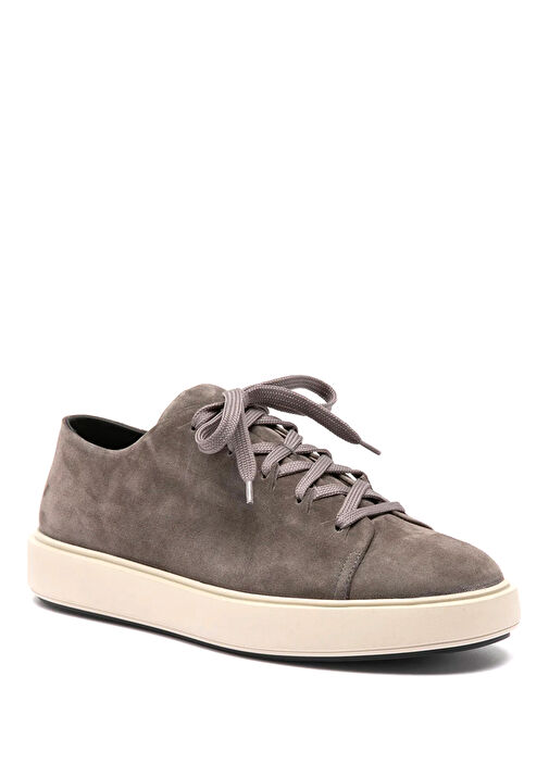 Ocurema Gri Erkek Deri Sneaker - Görsel 4