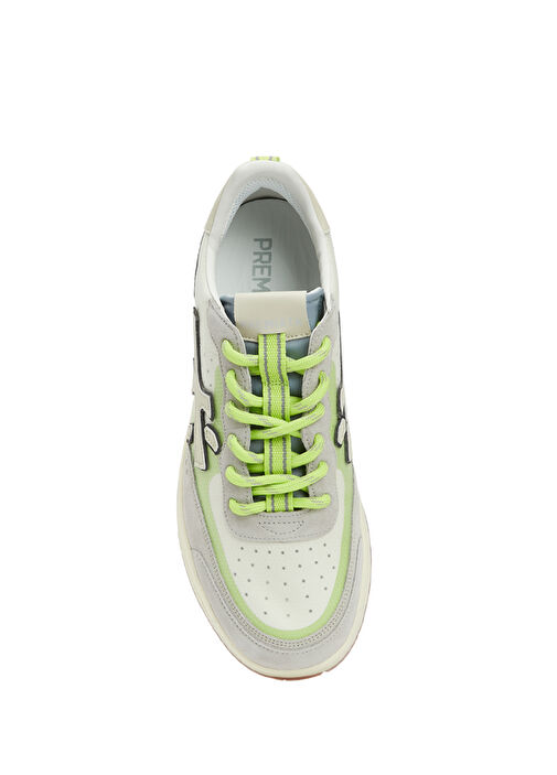 Nous Beyaz Yeşil Erkek Sneaker - Görsel 5