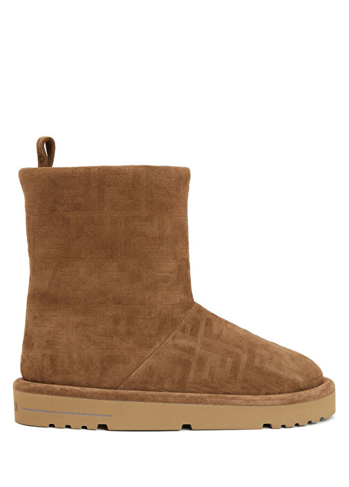 Apres Chic Taba Kadın Süet Kar Botu - Görsel 2