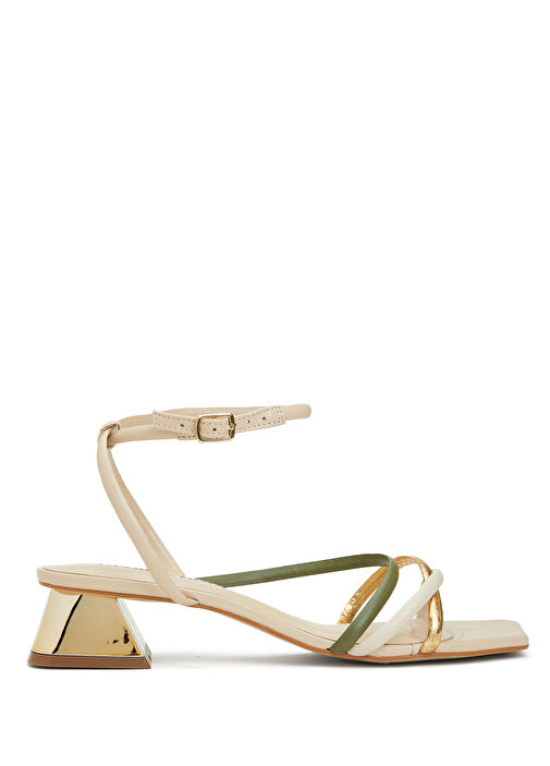 George Hogg George Hogg Beyaz Altin Gold Kadın Deri Sandalet Beymen'de! Beyaz Altin - 2. görsel