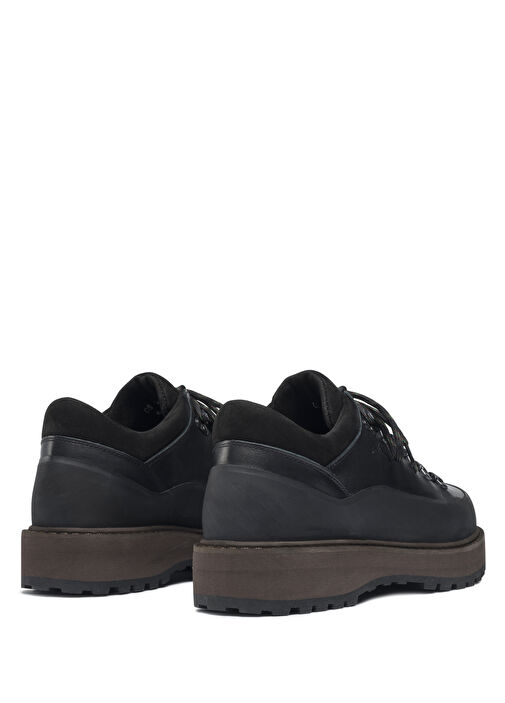 Siyah Erkek Deri Ayakkabı - Görsel 4