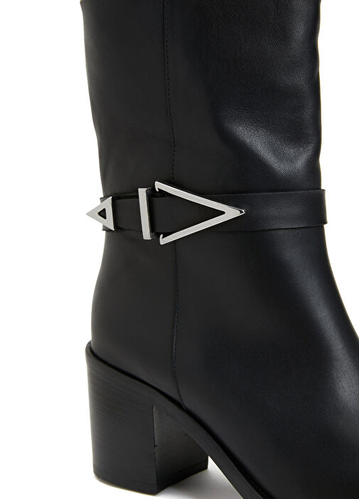 Divarese Divarese Siyah Kadın Deri Bot | Beymen Siyah - 7. görsel