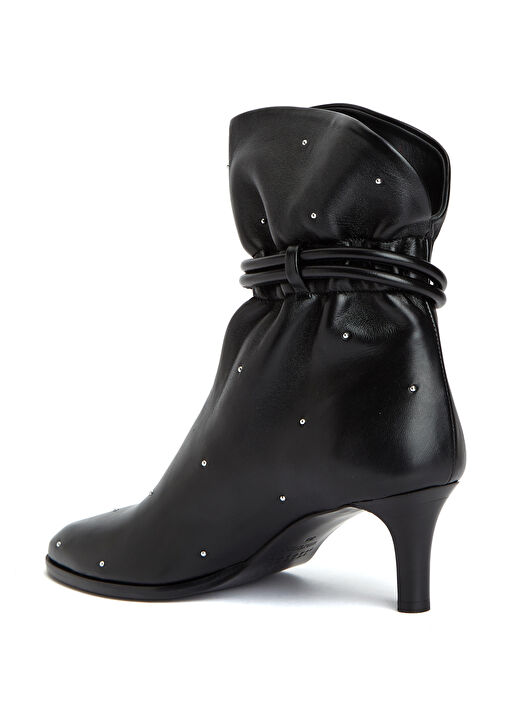 Forla Siyah Kadın Deri Bot - Görsel 4
