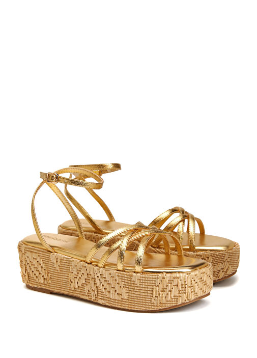 Gold Kadın Sandalet - Görsel 3