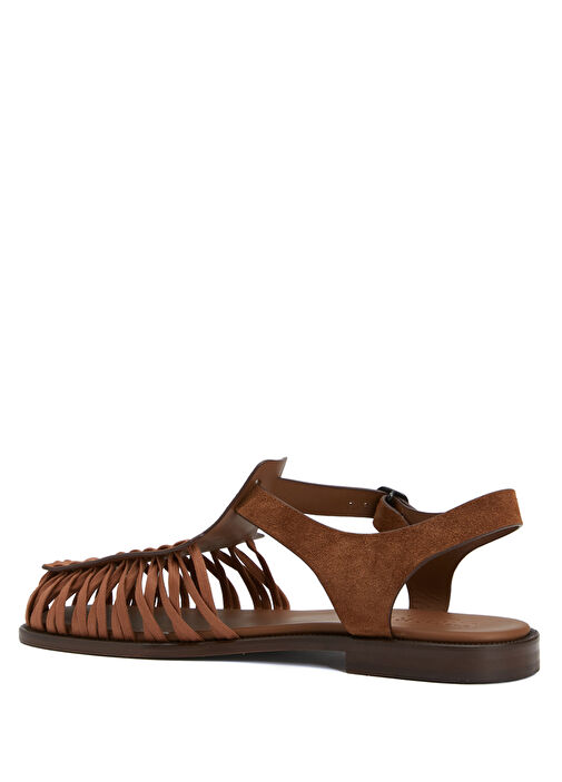 Alaro Taba Erkek Deri Sandalet - Görsel 4