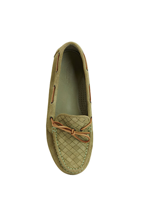 Beymen Reborn Yeşil Beymen Reborn Bottega Veneta Kadın Loafer