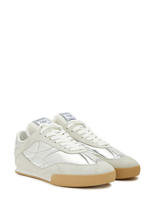 Kick Silver Kadın Deri Sneaker - Görsel 3