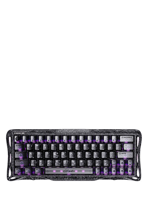 Gravastar - Mercury V60 Pro Cyber Frost Black Manyetik Switch