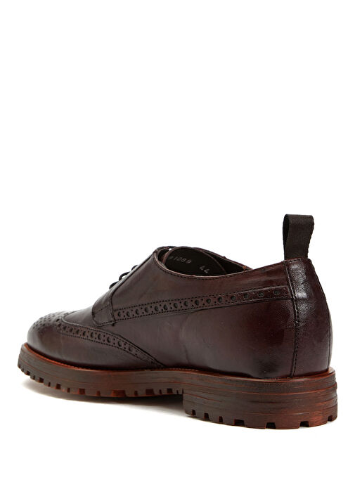 Divarese Divarese Bordo Erkek Deri Ayakkabı Casual Ayakkabı | Beymen Bordo - 4. görsel