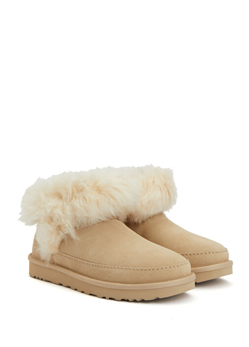 Classic Ultra Mini Chalet Kum Kadın Süet Bot - Görsel 3