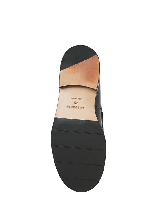 Siyah Erkek Deri Loafer - Görsel 6