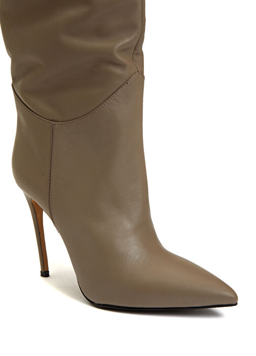 Network Network Gri Kadın Deri Çizme Beymen'de! Gri - 6. görsel