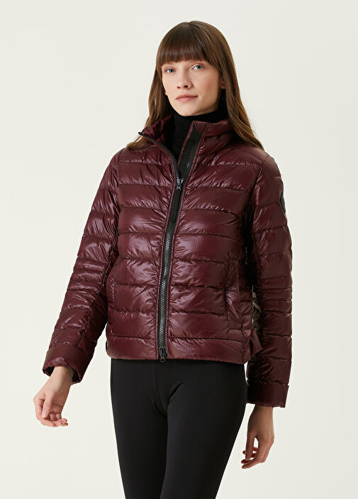 Canada Goose Cypress Maroon Puff Jacket