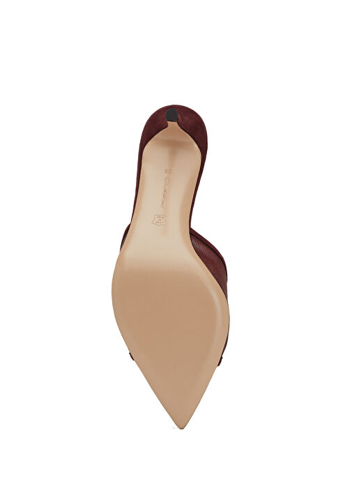 Bordo Kadın Terlik - Görsel 5