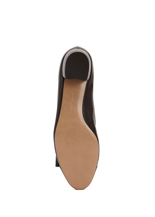 Vara Kahverengi Kadın Deri Ayakkabı - Görsel 6