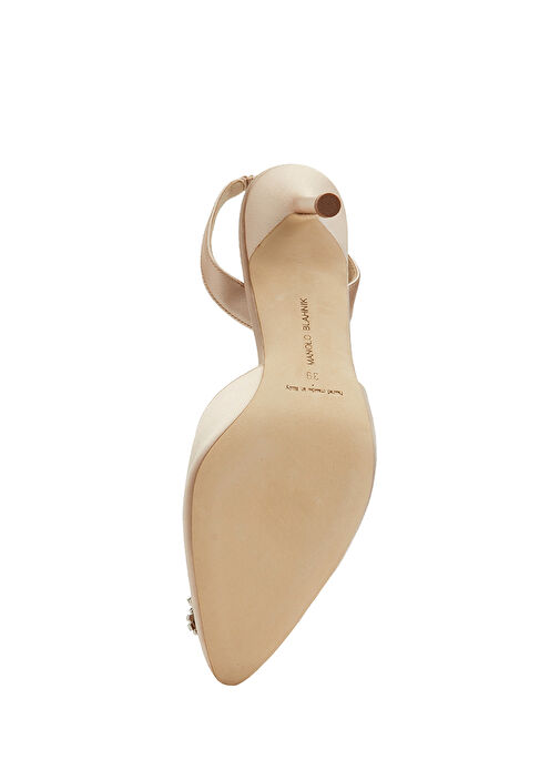 Hangisli Bej Topuklu Ayakkabı - Görsel 6