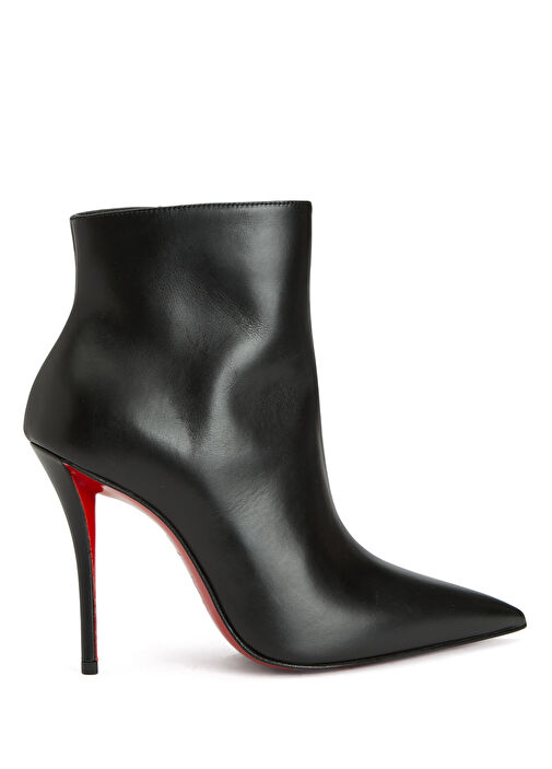 Miss Z Siyah Kadın Deri Bot - Görsel 2