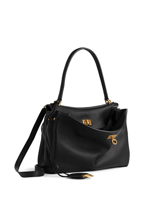 Balenciaga Siyah Kadın Rodeo Small Siyah Kadın Deri Çanta 1737455