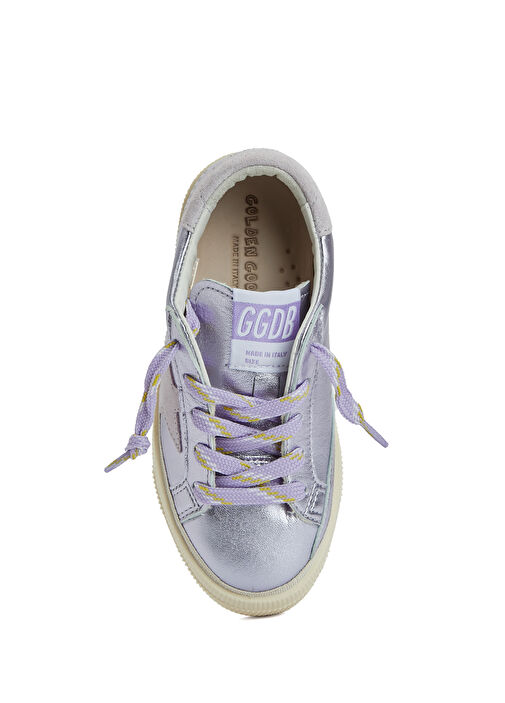 May Lila Unisex Çocuk Deri Sneaker - Görsel 5