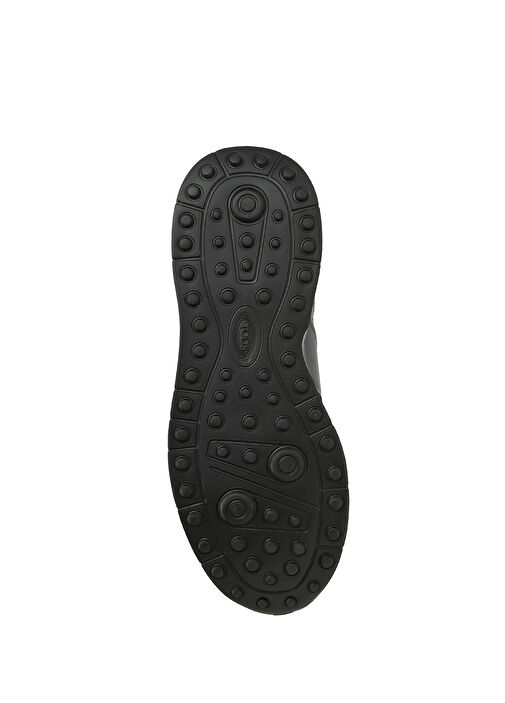 Gri Erkek Deri Sneaker - Görsel 6