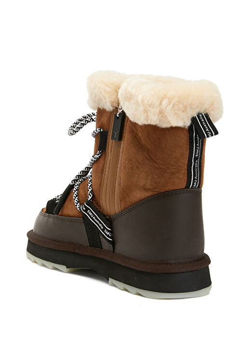 Blurred Taba Kadın Süet Bot - Görsel 4