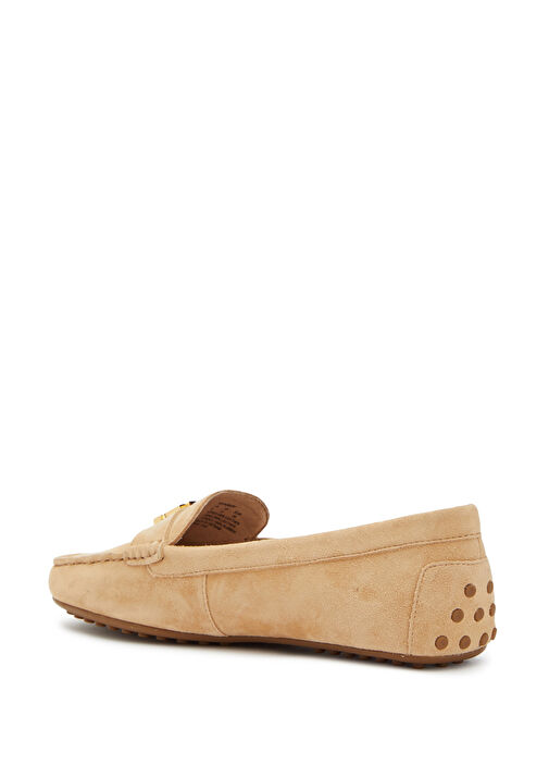 Barnsbury Kamel Kadın Süet Loafer - Görsel 4