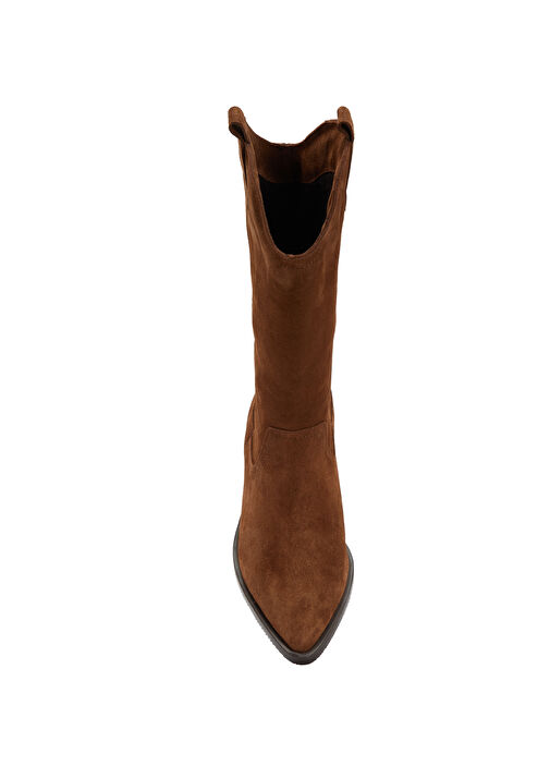 Taba Kadın Süet Çizme - Görsel 5