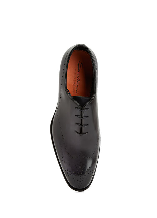 Gri Erkek Deri Ayakkabı - Görsel 5