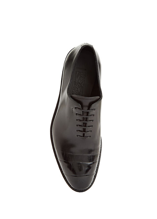 Siyah Erkek Deri Ayakkabı - Görsel 5