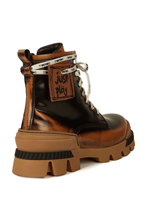 Boson Kahverengi Çocuk Deri Bot - Görsel 3