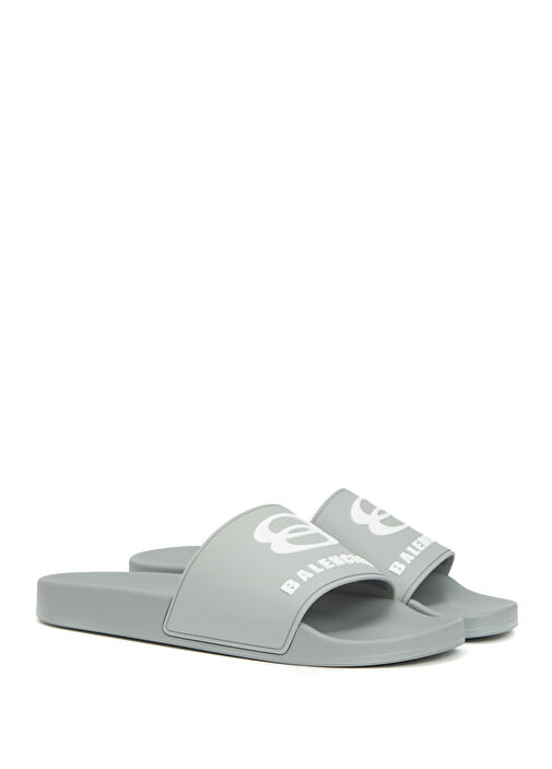 Gri Erkek Terlik - Görsel 3