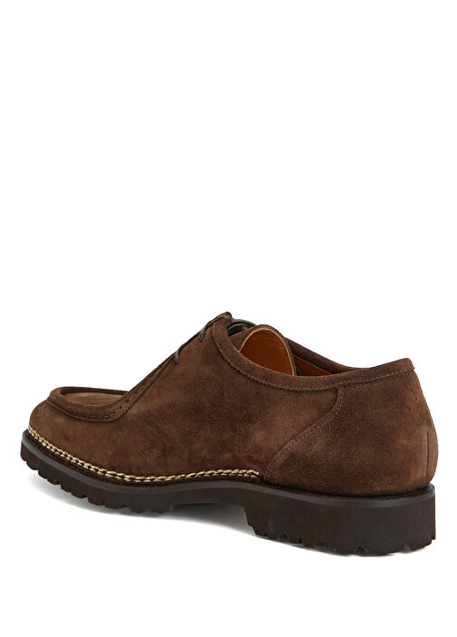 Kahverengi Erkek Deri Ayakkabı - Görsel 4