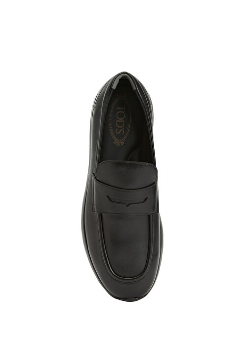 Tod's Siyah Tod's Deri Erkek Loafer