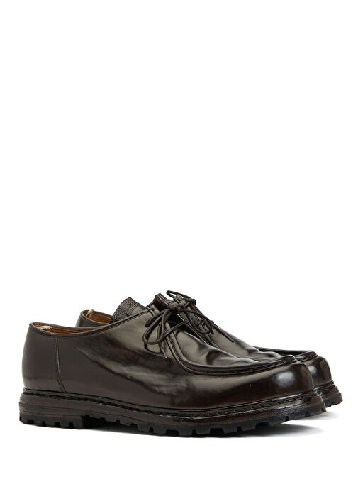 Kahverengi Erkek Deri Ayakkabı - Görsel 3