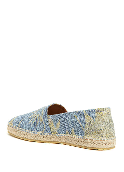 Bej Şal Desenli Erkek Espadril - Görsel 9