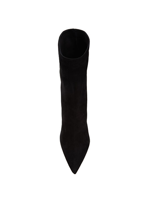 Siyah Kadın Süet Bot - Görsel 5