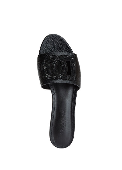 Dolce&gabbana Dolce&gabbana Siyah Kadın Deri Terlik Beymen'de! Siyah - 5. görsel